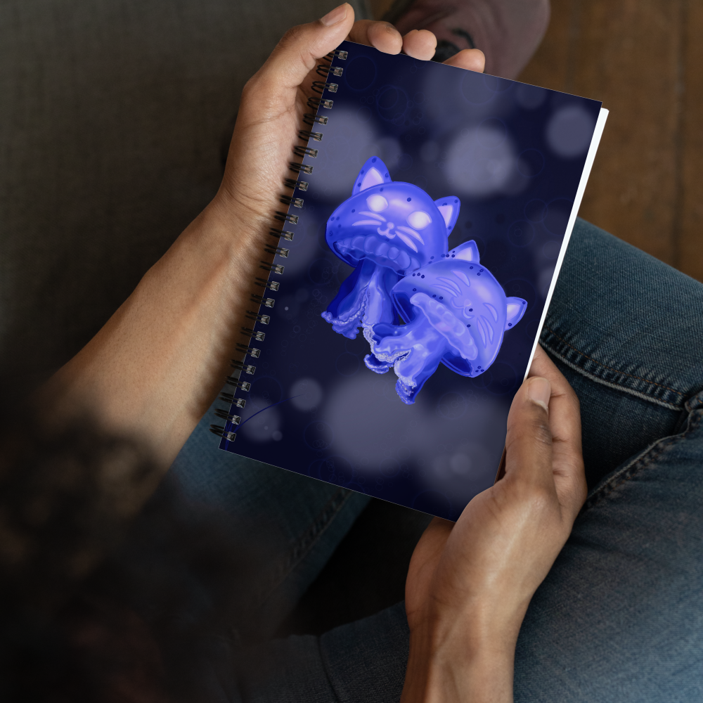 Jelly Cat Spiral notebook