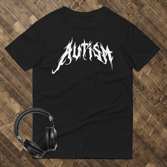 Metal Font Autism Short-Sleeve T-Shirt