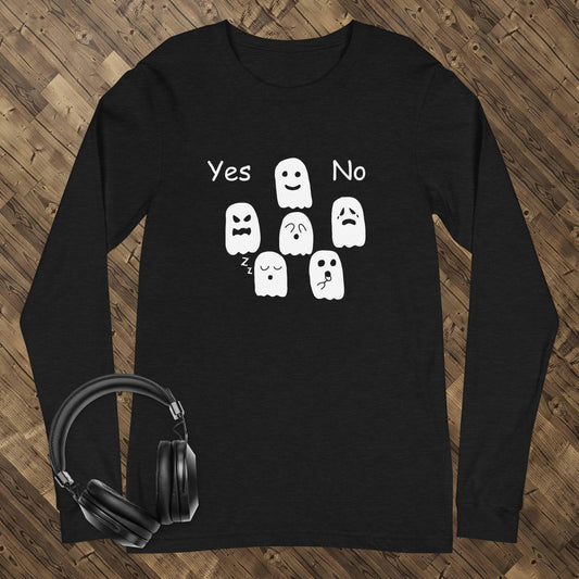 Non Verbal Communication Long Sleeve Shirt Ghost